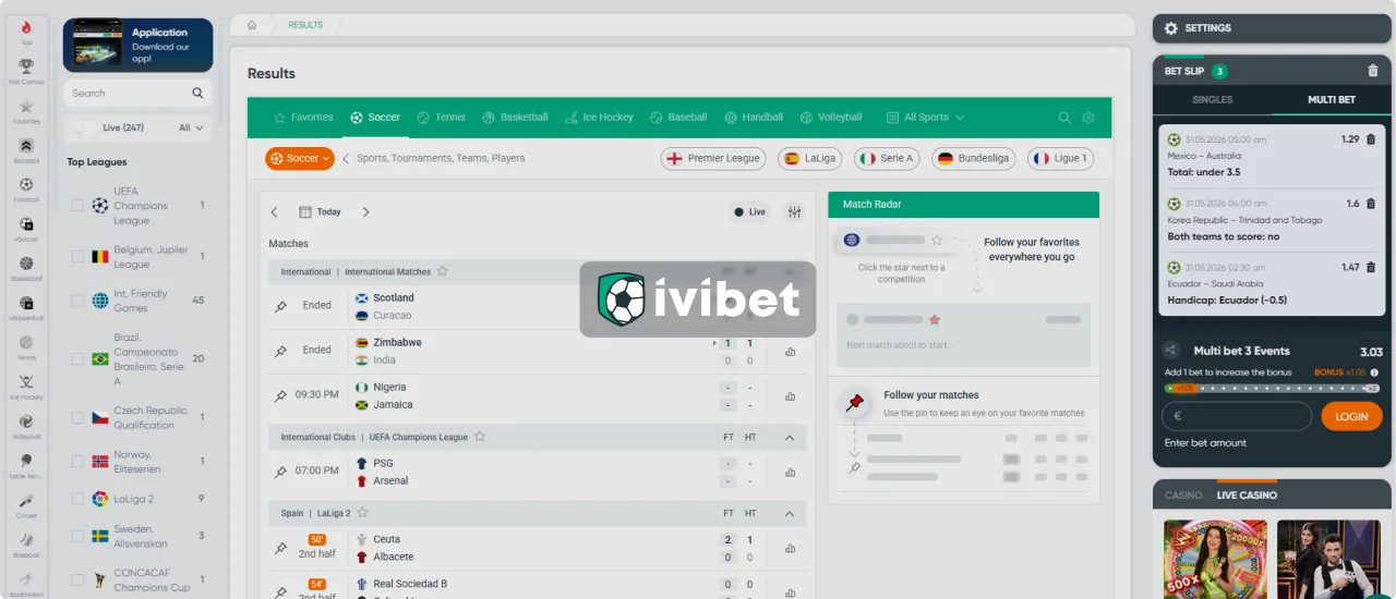 IviBet Namestite Mobilno Aplikacijo